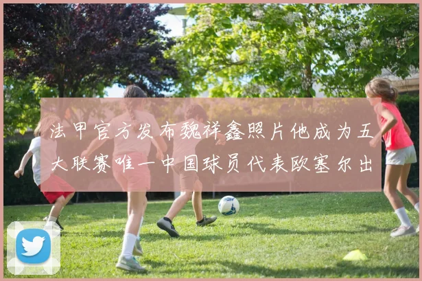 法甲官方发布魏祥鑫照片他成为五大联赛唯一中国球员代表欧塞尔出战
